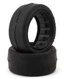 JCO4047-06 JConcepts Smoothie 2 "Thick Sidewall" 2.2" 2WD Front Buggy Tires (2) (Silver)-WHEELS AND TIRES-Mike's Hobby