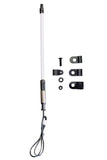 MYKWHIP2-13IB-12 MyTrickRC TrickWhip2 Super Bright Scale Whip Light Tube (Ice Blue) (130mm) w/12V-3V Voltage Regulator & Receiver Cable-LED-Mike's Hobby