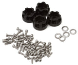 TLHTSCX24-244 Treal Hobby Type I 1.0" Classic 12-Spoke Beadlock Wheels (Orange) (4) (27.2g)-WHEELS AND TIRES-Mike's Hobby