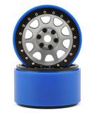 SSD00154 SSD RC 2.2 D Hole PL Beadlock Wheels (Silver) (2) (Pro-Line Tires)-WHEELS AND TIRES-Mike's Hobby