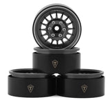 TLHTWHEEL-160 Treal Hobby Type N 1.9" Multi-Spoke Beadlock Wheels (Grey) (4)-WHEELS AND TIRES-Mike's Hobby