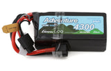 GEA433S60T3GT Gens Ace G-Tech Smart 3S LiHV Battery 60C (11.4V/4300mAh) w/Universal Connector-LiPo Battery-Mike's Hobby