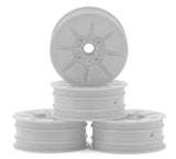 JCO3463W JConcepts RC10 Pioneer 2.2 Bearing Front Wheels (White) (4)-WHEELS AND TIRES-Mike's Hobby
