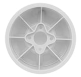 JCO3464W JConcepts RC10 Pioneer 2.2 Rear Wheels w/Adapters (White) (4)-WHEELS AND TIRES-Mike's Hobby