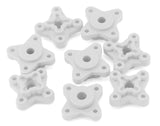 JCO3464W JConcepts RC10 Pioneer 2.2 Rear Wheels w/Adapters (White) (4)-WHEELS AND TIRES-Mike's Hobby