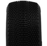 TZO-TZ500S-W TZO Tires 500 1/8 Buggy Pre-Glued Tire Set (White) (4) (Soft)-WHEELS AND TIRES-Mike's Hobby