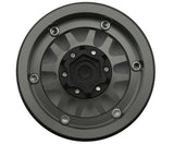 TLHTWHEEL-96 Treal Hobby Type L 1.9" V-Spoke Beadlock Wheels (Titanium) (4)-WHEELS AND TIRES-Mike's Hobby
