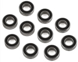 JTB-JT10009-10 J&T Bearing Co. 8x16x5mm NMB Rubber Sealed Bearing (10)-Bearing-Mike's Hobby