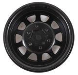 SSD00003 SSD RC D Hole 1.9" Steel Beadlock Crawler Wheels (Black) (2)-WHEELS AND TIRES-Mike's Hobby
