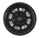 SSD00076 SSD RC Trail 1.9" Steel Beadlock Crawler Wheels (Black) (2)-WHEELS AND TIRES-Mike's Hobby