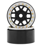 SSD00540 SSD RC 1.9"" Boxer Beadlock Wheels (Black)-WHEELS AND TIRES-Mike's Hobby