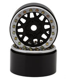 SSD00586 SSD RC 1.9” Slugger Beadlock Wheels (Black) (2) w/12mm Hex-WHEELS AND TIRES-Mike's Hobby