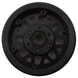 SSD00586 SSD RC 1.9” Slugger Beadlock Wheels (Black) (2) w/12mm Hex-WHEELS AND TIRES-Mike's Hobby