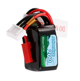 GEA2003S30JST Gens Ace 3S 30C Adventure LiPo Battery Pack (11.1V/200mAh) w/JST Connector