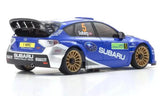KYO32657WR Kyosho MA-020 AWD Mini-Z ReadySet w/2008 Subaru Impreza WRC Rally Body (White/Blue) w/KT-531P 2.4GHz Radio-Cars & Trucks-Mike's Hobby