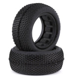 JCO3161-02 JConcepts Double Dee's V2 2.2" 4WD Front Buggy Tires (2) (Green)