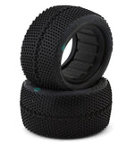JCO4195-02 JConcepts X-Bite 2.2" Rear Buggy Tires (2) (Green)-WHEELS AND TIRES-Mike's Hobby