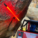 MYKWHIP2-8R-12 MyTrickRC TrickWhip2 Super Bright Scale Whip Light Tube (Red) (80mm) w/12V-3V Voltage Regulator & Receiver Cable