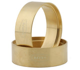 SEHREEFS242 Reefs RC Brass 1.9" Inner Bead-Lock Wheel Rings (2) (67g)