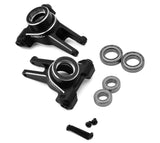 TLHTMOJAVE8-07 Treal Hobby Arrma Mojave 7075 Aluminum Rear Hub Carrier Set (Black) (2)-PARTS-Mike's Hobby