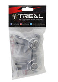 TLHTMOJAVE8-07 Treal Hobby Arrma Mojave 7075 Aluminum Rear Hub Carrier Set (Black) (2)-PARTS-Mike's Hobby