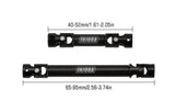 INJSCX24-74 Injora Axial SCX24 Steel Drive Shafts Set (Black) (Gladiator/Power Wagon) (155mm Wheelbase)-PARTS-Mike's Hobby