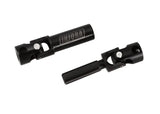 INJSCX24-74 Injora Axial SCX24 Steel Drive Shafts Set (Black) (Gladiator/Power Wagon) (155mm Wheelbase)-PARTS-Mike's Hobby