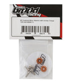 BRO-TBR-6061MWKITO Team Brood 3mm 6061 Aluminum Heatsink Motor Washers w/Screws (Orange)