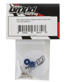 BRO-TBR-6061MWKITU Team Brood 3mm 6061 Aluminum Heatsink Motor Washers w/Screws (Blue)