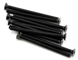 TKR1333 - M3x40mm Flat Head Screws (black, 10pcs)