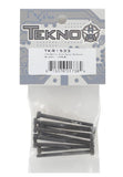 TKR1533 - M3x40mm Cap Head Screws (black, 10pcs)-HARDWARE-Mike's Hobby