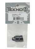 TKR6712A - Shock Caps (7075, emulsion, black ano, 2pcs)-PARTS-Mike's Hobby