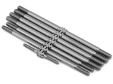 JTB-JT12182 J&T Bearing Co. Tekno NT48 2.2 Titanium "Milled" Turnbuckles (Natural)