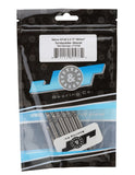 JTB-JT12182 J&T Bearing Co. Tekno NT48 2.2 Titanium "Milled" Turnbuckles (Natural)