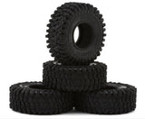 INJT7011 Injora 0.7" "Crawler" Micro Rock Crawler Tires (4) (40mm OD) (S5) w/Foam Inserts-WHEELS AND TIRES-Mike's Hobby