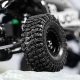 INJT7011 Injora 0.7" "Crawler" Micro Rock Crawler Tires (4) (40mm OD) (S5) w/Foam Inserts-WHEELS AND TIRES-Mike's Hobby
