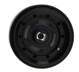 TLHTSCX30-102 Treal Hobby Type-F 0.7" Aluminum Micro Crawler Beadlock Wheels (Chrome) (4) (9.5g ea) w/Brass Rings-WHEELS AND TIRES-Mike's Hobby