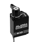 INJS-N30 Injora SCX30 N30 Nano High Torque Metal Gear Aluminum Servo w/Servo Saver-SERVO-Mike's Hobby