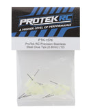 PTK-1576 ProTek RC Precision Stainless Steel Glue Tips (0.8mm) (10)-Tools-Mike's Hobby