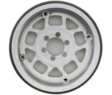 VPS08261 Vanquish Products 2.2" Battle Born Wheels Whiskey CNC Aluminum Crawler Beadlock Wheels (Clear) (2)-WHEELS AND TIRES-Mike's Hobby