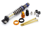 INCIRC00519 Incision S8E Machined Spring Collars (Blue)-PARTS-Mike's Hobby