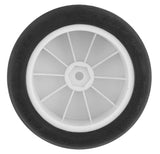 JCO4017-1691 JConcepts Smoothie 2 2.2" Pre-Mounted Rear Buggy Tires (White) (2) (Silver) w/12mm Hex-WHEELS AND TIRES-Mike's Hobby