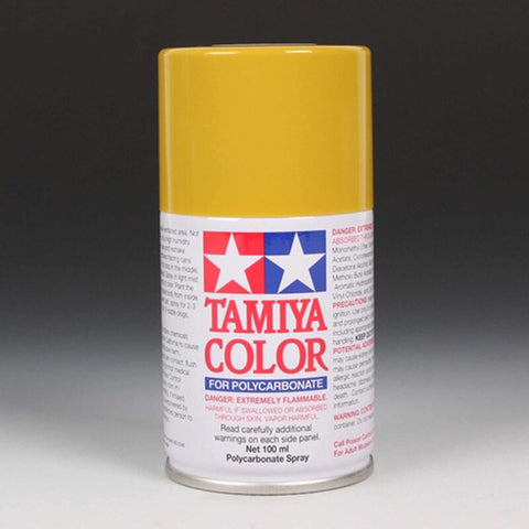 TAM86056 Polycarbonate PS-56 Mustard Yellow, Spray 100 ml-PAINT-Mike's Hobby
