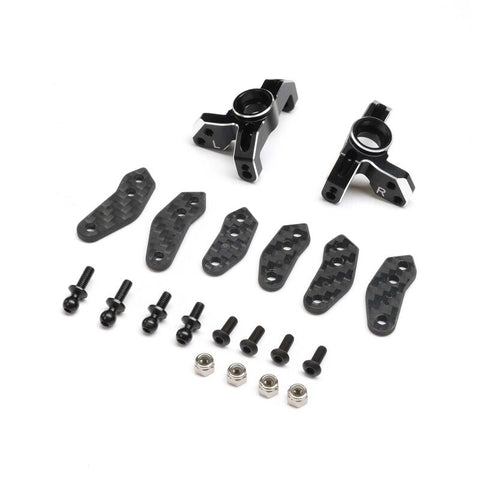 TLR-1062 TLR Spindle Set, Aluminum, Black: 22S Sprint-PARTS-Mike's Hobby