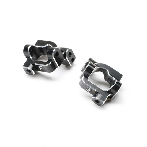 TLR-1069 TLR Caster Block Set, 0 Deg, Aluminum: 22S Sprint-PARTS-Mike's Hobby