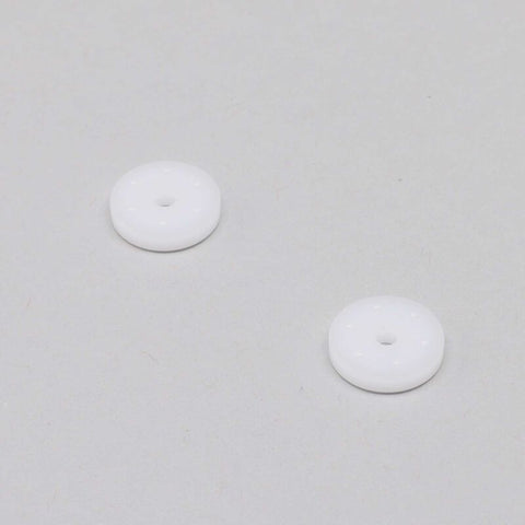 TLR-1135 13mm Shock Piston, Blank, 2.5mm (2)-PARTS-Mike's Hobby