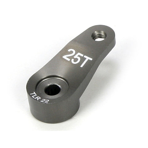 TLR1557 Servo Horn, 25T, Aluminum: 22-servo accessories-Mike's Hobby