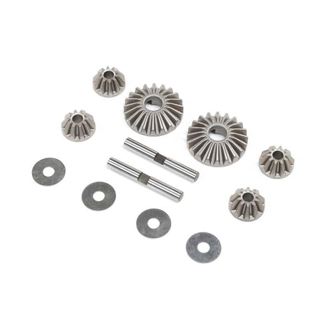 TLR242046 Differential Gear & Shaft Set: 8X, 8XE 2.0-PARTS-Mike's Hobby