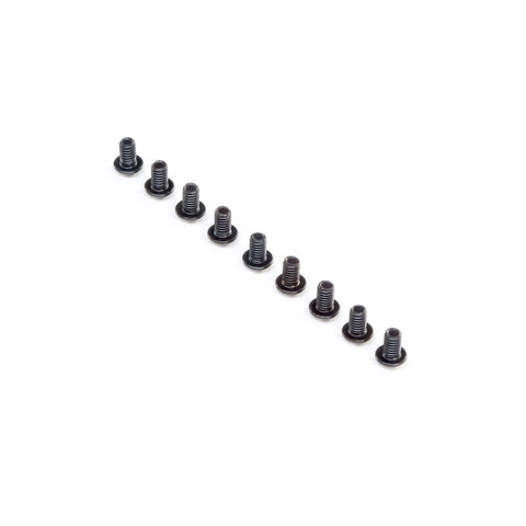 TLR245012 Button Head Screws M2.5x4mm (10)-HARDWARE-Mike's Hobby