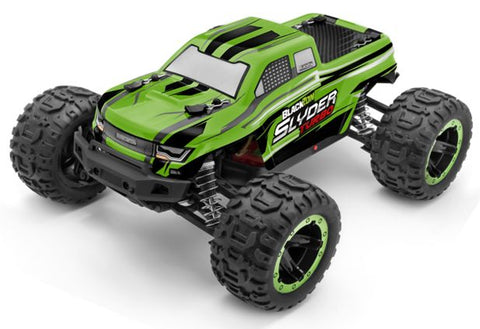 BZN540200 Slyder MT Turbo 1/16 4WD RTR 2S Brushless - Green-Cars & Trucks-Mike's Hobby